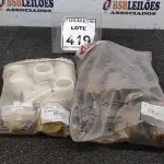 LOTE 419 - 20 PEÇAS DE TÊ DE REDUÇÃO DE 32X25 E 10 NIPLE ROSCÁVEL 1.1/2. (NO ESTADO) ATENÇÃO! FAZER A VISITAÇÃO ANTES DE ARREMATAR, NÃO SABEMOS SE FUNCIONA. LEILÃO NÃO TEM GARANTIA E NEM DEVOLUÇÃO, SUJEITO A POSSÍVEIS AVARIAS VISÍVEIS/OCULTAS E/OU AUSÊNCIA DE COMPONENTES.