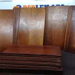 LOTE 345 - 20 PLACAS DE MADEIRAS. (NO ESTADO) ATENÇÃO! FAZER A VISITAÇÃO ANTES DE ARREMATAR, NÃO SABEMOS SE FUNCIONA, LEILÃO NÃO TEM GARANTIA E NEM DEVOLUÇÃO, SUJEITO A POSSÍVEIS AVARIAS VISÍVEIS/OCULTAS E/OU AUSÊNCIA DE COMPONENTES.