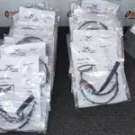 LOTE 301 - 25 PROTETORES FACIAL STEELFLEX STF-PFS50. (NO ESTADO) ATENÇÃO! FAZER A VISITAÇÃO ANTES DE ARREMATAR, NÃO SABEMOS SE FUNCIONA, LEILÃO NÃO TEM GARANTIA E NEM DEVOLUÇÃO, SUJEITO A POSSÍVEIS AVARIAS VISÍVEIS/OCULTAS E/OU AUSÊNCIA DE COMPONENTES.
