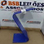 LOTE 302 - 01 PÚLPITO EM FERRO E ACRÍLICO. (NO ESTADO) ATENÇÃO! FAZER A VISITAÇÃO ANTES DE ARREMATAR, NÃO SABEMOS SE FUNCIONA, LEILÃO NÃO TEM GARANTIA E NEM DEVOLUÇÃO, SUJEITO A POSSÍVEIS AVARIAS VISÍVEIS/OCULTAS E/OU AUSÊNCIA DE COMPONENTES.