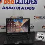 LOTE 003 - 01 NOTEBOOK MARCA CCE. (NO ESTADO) ATENÇÃO! FAZER A VISITAÇÃO ANTES DE ARREMATAR, NÃO SABEMOS SE FUNCIONA. LEILÃO NÃO TEM GARANTIA E NEM DEVOLUÇÃO, SUJEITO A POSSÍVEIS AVARIAS VISÍVEIS/OCULTAS E/OU AUSÊNCIA DE COMPONENTES.