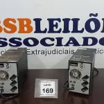 LOTE 169 - 02 NOBREAKS MARCA LACERDA. (NO ESTADO) ATENÇÃO! FAZER A VISITAÇÃO ANTES DE ARREMATAR, NÃO SABEMOS SE FUNCIONA. LEILÃO NÃO TEM GARANTIA E NEM DEVOLUÇÃO, SUJEITO A POSSÍVEIS AVARIAS VISÍVEIS/OCULTAS E/OU AUSÊNCIA DE COMPONENTES.