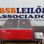 LOTE 136 - 01 VÍDEO RECORDER MARCA AJHUA NA CAIXA. (NO ESTADO) ATENÇÃO! FAZER A VISITAÇÃO ANTES DE ARREMATAR, NÃO SABEMOS SE FUNCIONA. LEILÃO NÃO TEM GARANTIA E NEM DEVOLUÇÃO, SUJEITO A POSSÍVEIS AVARIAS VISÍVEIS/OCULTAS E/OU AUSÊNCIA DE COMPONENTES.