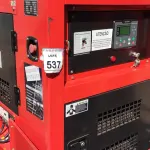 LOTE 537 - GRUPO GERADOR CARENADO 72 KVA ANO:2012 MOTOR FUNCIONANDO C/QUADRO DE TRANSFERÊNCIA AUTOMÁTICO HORÍMETRO: 300 HORAS (NO ESTADO) ATENÇÃO! FAZER A VISITAÇÃO ANTES DE ARREMATAR, NÃO SABEMOS SE FUNCIONA, LEILÃO NÃO TEM GARANTIA E NEM DEVOLUÇÃO, SUJEITO A POSSÍVEIS AVARIAS VISÍVEIS/OCULTAS E/OU AUSÊNCIA DE COMPONENTES