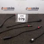 LOTE 079 - 05 MICROFONES DE MESA SEM BASE. (NO ESTADO) ATENÇÃO! FAZER A VISITAÇÃO ANTES DE ARREMATAR, NÃO SABEMOS SE FUNCIONA. LEILÃO NÃO TEM GARANTIA E NEM DEVOLUÇÃO, SUJEITO A POSSÍVEIS AVARIAS VISÍVEIS/OCULTAS E/OU AUSÊNCIA DE COMPONENTES.