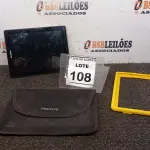 LOTE 108 - 01 TABLET COM CASE MARCA POSITIVO. (NO ESTADO) ATENÇÃO! FAZER A VISITAÇÃO ANTES DE ARREMATAR, NÃO SABEMOS SE FUNCIONA. LEILÃO NÃO TEM GARANTIA E NEM DEVOLUÇÃO, SUJEITO A POSSÍVEIS AVARIAS VISÍVEIS/OCULTAS E/OU AUSÊNCIA DE COMPONENTES.