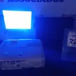 LOTE 220 - 01 PROJETOR COM CASE MARCA EPSON. (NO ESTADO) ATENÇÃO! FAZER A VISITAÇÃO ANTES DE ARREMATAR, NÃO SABEMOS SE FUNCIONA. LEILÃO NÃO TEM GARANTIA E NEM DEVOLUÇÃO, SUJEITO A POSSÍVEIS AVARIAS VISÍVEIS/OCULTAS E/OU AUSÊNCIA DE COMPONENTES.