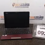 LOTE 092 - 01 NETEBOOK MARCA ASUS. (NO ESTADO) ATENÇÃO! FAZER A VISITAÇÃO ANTES DE ARREMATAR, NÃO SABEMOS SE FUNCIONA. LEILÃO NÃO TEM GARANTIA E NEM DEVOLUÇÃO, SUJEITO A POSSÍVEIS AVARIAS VISÍVEIS/OCULTAS E/OU AUSÊNCIA DE COMPONENTES.