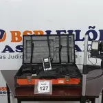 LOTE 127 - 01 KIT COLLECT BIO AEX-14224 MARCA AKIYAMA COM CASE. (NO ESTADO) ATENÇÃO! FAZER A VISITAÇÃO ANTES DE ARREMATAR, NÃO SABEMOS SE FUNCIONA, LEILÃO NÃO TEM GARANTIA E NEM DEVOLUÇÃO, SUJEITO A POSSÍVEIS AVARIAS VISÍVEIS/OCULTAS E/OU AUSÊNCIA DE COMPONENTES.