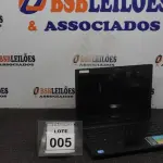 LOTE 005 - 01 NOTEBOOK MARCA POITIVO. (NO ESTADO) ATENÇÃO! FAZER A VISITAÇÃO ANTES DE ARREMATAR, NÃO SABEMOS SE FUNCIONA. LEILÃO NÃO TEM GARANTIA E NEM DEVOLUÇÃO, SUJEITO A POSSÍVEIS AVARIAS VISÍVEIS/OCULTAS E/OU AUSÊNCIA DE COMPONENTES.