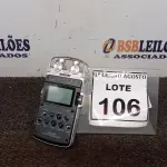 LOTE 106 - 01 GRAVADOR DE ÁUDIO. (NO ESTADO) ATENÇÃO! FAZER A VISITAÇÃO ANTES DE ARREMATAR, NÃO SABEMOS SE FUNCIONA. LEILÃO NÃO TEM GARANTIA E NEM DEVOLUÇÃO, SUJEITO A POSSÍVEIS AVARIAS VISÍVEIS/OCULTAS E/OU AUSÊNCIA DE COMPONENTES.