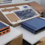 LOTE 300 - 02 G-TAP A-SF MARCA GIGAMON E 01 AUDIOCODES MP-112 VOLP GATEWAY. (NO ESTADO) ATENÇÃO! FAZER A VISITAÇÃO ANTES DE ARREMATAR, NÃO SABEMOS SE FUNCIONA, LEILÃO NÃO TEM GARANTIA E NEM DEVOLUÇÃO, SUJEITO A POSSÍVEIS AVARIAS VISÍVEIS/OCULTAS E/OU AUSÊNCIA DE COMPONENTES.