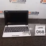 LOTE 068 - 01 NETBOOK MARCA PHILCO. (NO ESTADO) ATENÇÃO! FAZER A VISITAÇÃO ANTES DE ARREMATAR, NÃO SABEMOS SE FUNCIONA. LEILÃO NÃO TEM GARANTIA E NEM DEVOLUÇÃO, SUJEITO A POSSÍVEIS AVARIAS VISÍVEIS/OCULTAS E/OU AUSÊNCIA DE COMPONENTES.