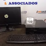 LOTE 133 - 01 COMPUTADOR. (NO ESTADO) ATENÇÃO! FAZER A VISITAÇÃO ANTES DE ARREMATAR, NÃO SABEMOS SE FUNCIONA. LEILÃO NÃO TEM GARANTIA E NEM DEVOLUÇÃO, SUJEITO A POSSÍVEIS AVARIAS VISÍVEIS/OCULTAS E/OU AUSÊNCIA DE COMPONENTES.