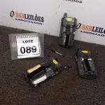 LOTE 089 - 03 COLETORES DE DADOS MARCA SYMBOL. (NO ESTADO) ATENÇÃO! FAZER A VISITAÇÃO ANTES DE ARREMATAR, NÃO SABEMOS SE FUNCIONA. LEILÃO NÃO TEM GARANTIA E NEM DEVOLUÇÃO, SUJEITO A POSSÍVEIS AVARIAS VISÍVEIS/OCULTAS E/OU AUSÊNCIA DE COMPONENTES.