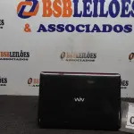 LOTE 011 - 01 NOTEBOOK MARCA CCE. (NO ESTADO) ATENÇÃO! FAZER A VISITAÇÃO ANTES DE ARREMATAR, NÃO SABEMOS SE FUNCIONA. LEILÃO NÃO TEM GARANTIA E NEM DEVOLUÇÃO, SUJEITO A POSSÍVEIS AVARIAS VISÍVEIS/OCULTAS E/OU AUSÊNCIA DE COMPONENTES.