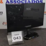 LOTE 043 - 01 MONITOR MARCA AOC. (NO ESTADO) ATENÇÃO! FAZER A VISITAÇÃO ANTES DE ARREMATAR, NÃO SABEMOS SE FUNCIONA. LEILÃO NÃO TEM GARANTIA E NEM DEVOLUÇÃO, SUJEITO A POSSÍVEIS AVARIAS VISÍVEIS/OCULTAS E/OU AUSÊNCIA DE COMPONENTES.