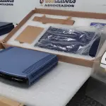 LOTE 300 - 02 G-TAP A-SF MARCA GIGAMON E 01 AUDIOCODES MP-112 VOLP GATEWAY. (NO ESTADO) ATENÇÃO! FAZER A VISITAÇÃO ANTES DE ARREMATAR, NÃO SABEMOS SE FUNCIONA, LEILÃO NÃO TEM GARANTIA E NEM DEVOLUÇÃO, SUJEITO A POSSÍVEIS AVARIAS VISÍVEIS/OCULTAS E/OU AUSÊNCIA DE COMPONENTES.