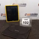 LOTE 102 - 01 TABLET COM CASE MARCA POSITIVO. (NO ESTADO) ATENÇÃO! FAZER A VISITAÇÃO ANTES DE ARREMATAR, NÃO SABEMOS SE FUNCIONA. LEILÃO NÃO TEM GARANTIA E NEM DEVOLUÇÃO, SUJEITO A POSSÍVEIS AVARIAS VISÍVEIS/OCULTAS E/OU AUSÊNCIA DE COMPONENTES.