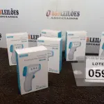 LOTE 059 - 06 TERMÔMETROS DIGITAIS INFRAVERMELHOS. (NO ESTADO) ATENÇÃO! FAZER A VISITAÇÃO ANTES DE ARREMATAR, NÃO SABEMOS SE FUNCIONA. LEILÃO NÃO TEM GARANTIA E NEM DEVOLUÇÃO, SUJEITO A POSSÍVEIS AVARIAS VISÍVEIS/OCULTAS E/OU AUSÊNCIA DE COMPONENTES.