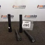 LOTE 098 - 04 LANTERNAS. (NO ESTADO) ATENÇÃO! FAZER A VISITAÇÃO ANTES DE ARREMATAR, NÃO SABEMOS SE FUNCIONA. LEILÃO NÃO TEM GARANTIA E NEM DEVOLUÇÃO, SUJEITO A POSSÍVEIS AVARIAS VISÍVEIS/OCULTAS E/OU AUSÊNCIA DE COMPONENTES.