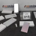 LOTE 015 - 05 BATERIAS EXTERNAS. (NO ESTADO) ATENÇÃO! FAZER A VISITAÇÃO ANTES DE ARREMATAR, NÃO SABEMOS SE FUNCIONA. LEILÃO NÃO TEM GARANTIA E NEM DEVOLUÇÃO, SUJEITO A POSSÍVEIS AVARIAS VISÍVEIS/OCULTAS E/OU AUSÊNCIA DE COMPONENTES.