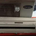 LOTE 123 - 01 AR CONDICIONADO MODELO SPRINGER MARCA CARRIER. (NO ESTADO) ATENÇÃO! FAZER A VISITAÇÃO ANTES DE ARREMATAR, NÃO SABEMOS SE FUNCIONA, LEILÃO NÃO TEM GARANTIA E NEM DEVOLUÇÃO, SUJEITO A POSSÍVEIS AVARIAS VISÍVEIS/OCULTAS E/OU AUSÊNCIA DE COMPONENTES.