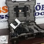 LOTE 184 - 01 KIT COLLECT BIO AEX-14224 MARCA AKIYAMA COM CASE. (NO ESTADO) ATENÇÃO! FAZER A VISITAÇÃO ANTES DE ARREMATAR, NÃO SABEMOS SE FUNCIONA, LEILÃO NÃO TEM GARANTIA E NEM DEVOLUÇÃO, SUJEITO A POSSÍVEIS AVARIAS VISÍVEIS/OCULTAS E/OU AUSÊNCIA DE COMPONENTES.