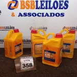 LOTE 358 - 04 GALÕES DE CHAPISCO PLUS DE 3,6LTS CADA MARCA SIKA. (NO ESTADO) ATENÇÃO! FAZER A VISITAÇÃO ANTES DE ARREMATAR, NÃO SABEMOS SE FUNCIONA, LEILÃO NÃO TEM GARANTIA E NEM DEVOLUÇÃO, SUJEITO A POSSÍVEIS AVARIAS VISÍVEIS/OCULTAS E/OU AUSÊNCIA DE COMPONENTES.