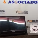 LOTE 064 - 01 NETBOOK MARCA ASUS. (NO ESTADO) ATENÇÃO! FAZER A VISITAÇÃO ANTES DE ARREMATAR, NÃO SABEMOS SE FUNCIONA. LEILÃO NÃO TEM GARANTIA E NEM DEVOLUÇÃO, SUJEITO A POSSÍVEIS AVARIAS VISÍVEIS/OCULTAS E/OU AUSÊNCIA DE COMPONENTES.