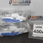 LOTE 450 - 01 PACOTE COM 30 MASCARAS DE SEGURANÇA 3M AURA 9320+BR SEM VÁLVULA. (NO ESTADO) ATENÇÃO! FAZER A VISITAÇÃO ANTES DE ARREMATAR, NÃO SABEMOS SE FUNCIONA, LEILÃO NÃO TEM GARANTIA E NEM DEVOLUÇÃO, SUJEITO A POSSÍVEIS AVARIAS VISÍVEIS/OCULTAS E/OU AUSÊNCIA DE COMPONENTES.