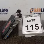 LOTE 115 - 01 GRAVADOR DE ÁUDIO. (NO ESTADO) ATENÇÃO! FAZER A VISITAÇÃO ANTES DE ARREMATAR, NÃO SABEMOS SE FUNCIONA. LEILÃO NÃO TEM GARANTIA E NEM DEVOLUÇÃO, SUJEITO A POSSÍVEIS AVARIAS VISÍVEIS/OCULTAS E/OU AUSÊNCIA DE COMPONENTES.