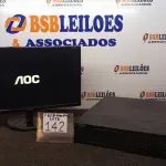 LOTE 142 - 01 MONITOR MARCA AOC E 01 DVR INTELBRAS VD 16M 480 16 CANAIS. (NO ESTADO) ATENÇÃO! FAZER A VISITAÇÃO ANTES DE ARREMATAR, NÃO SABEMOS SE FUNCIONA. LEILÃO NÃO TEM GARANTIA E NEM DEVOLUÇÃO, SUJEITO A POSSÍVEIS AVARIAS VISÍVEIS/OCULTAS E/OU AUSÊNCIA DE COMPONENTES.