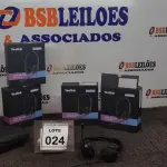 LOTE 024 - 04 HEADSET COM MICROFONE MARCA YEALINK. (NO ESTADO) ATENÇÃO! FAZER A VISITAÇÃO ANTES DE ARREMATAR, NÃO SABEMOS SE FUNCIONA. LEILÃO NÃO TEM GARANTIA E NEM DEVOLUÇÃO, SUJEITO A POSSÍVEIS AVARIAS VISÍVEIS/OCULTAS E/OU AUSÊNCIA DE COMPONENTES.