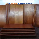 LOTE 345 - 20 PLACAS DE MADEIRAS. (NO ESTADO) ATENÇÃO! FAZER A VISITAÇÃO ANTES DE ARREMATAR, NÃO SABEMOS SE FUNCIONA, LEILÃO NÃO TEM GARANTIA E NEM DEVOLUÇÃO, SUJEITO A POSSÍVEIS AVARIAS VISÍVEIS/OCULTAS E/OU AUSÊNCIA DE COMPONENTES.