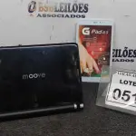LOTE 051 - 01 TABLET MARCA LG E 01 NETBOOK MARCA MOOVE. (NO ESTADO) ATENÇÃO! FAZER A VISITAÇÃO ANTES DE ARREMATAR, NÃO SABEMOS SE FUNCIONA. LEILÃO NÃO TEM GARANTIA E NEM DEVOLUÇÃO, SUJEITO A POSSÍVEIS AVARIAS VISÍVEIS/OCULTAS E/OU AUSÊNCIA DE COMPONENTES.