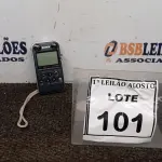 LOTE 101 - 01 GRAVADOR DE VOZ MARCA SONY. (NO ESTADO) ATENÇÃO! FAZER A VISITAÇÃO ANTES DE ARREMATAR, NÃO SABEMOS SE FUNCIONA. LEILÃO NÃO TEM GARANTIA E NEM DEVOLUÇÃO, SUJEITO A POSSÍVEIS AVARIAS VISÍVEIS/OCULTAS E/OU AUSÊNCIA DE COMPONENTES.