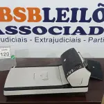LOTE 120 - 01 SCANNER MODELO FI-7280 MARCA FUJITSU. (NO ESTADO) ATENÇÃO! FAZER A VISITAÇÃO ANTES DE ARREMATAR, NÃO SABEMOS SE FUNCIONA. LEILÃO NÃO TEM GARANTIA E NEM DEVOLUÇÃO, SUJEITO A POSSÍVEIS AVARIAS VISÍVEIS/OCULTAS E/OU AUSÊNCIA DE COMPONENTES.