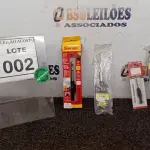 LOTE 002 - 04 BROCAS ESCAREADORA.  (NO ESTADO) ATENÇÃO! FAZER A VISITAÇÃO ANTES DE ARREMATAR, NÃO SABEMOS SE FUNCIONA, LEILÃO NÃO TEM GARANTIA E NEM DEVOLUÇÃO, SUJEITO A POSSÍVEIS AVARIAS VISÍVEIS/OCULTAS E/OU AUSÊNCIA DE COMPONENTES.
