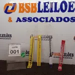 LOTE 001 - 04 BROCAS PARA FIBROCIMENTO. (NO ESTADO) ATENÇÃO! FAZER A VISITAÇÃO ANTES DE ARREMATAR, NÃO SABEMOS SE FUNCIONA, LEILÃO NÃO TEM GARANTIA E NEM DEVOLUÇÃO, SUJEITO A POSSÍVEIS AVARIAS VISÍVEIS/OCULTAS E/OU AUSÊNCIA DE COMPONENTES.