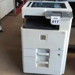 LOTE 417 - 01 IMPRESSORA MULTIFUNCIONAL MARCA KYOCERA. (NO ESTADO) ATENÇÃO! FAZER A VISITAÇÃO ANTES DE ARREMATAR, NÃO SABEMOS SE FUNCIONA, LEILÃO NÃO TEM GARANTIA E NEM DEVOLUÇÃO, SUJEITO A POSSÍVEIS AVARIAS VISÍVEIS/OCULTAS E/OU AUSÊNCIA DE COMPONENTES.