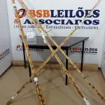 LOTE 073 - 20 VARAS DE BAMBU. (NO ESTADO) ATENÇÃO! FAZER A VISITAÇÃO ANTES DE ARREMATAR, NÃO SABEMOS SE FUNCIONA, LEILÃO NÃO TEM GARANTIA E NEM DEVOLUÇÃO, SUJEITO A POSSÍVEIS AVARIAS VISÍVEIS/OCULTAS E/OU AUSÊNCIA DE COMPONENTES.