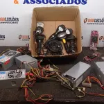 LOTE 062 - 05 FONTES PARA PC, 05 PLACAS DE VÍDEO E 02 LEITORAS DE CÓDIGO DE BARRAS. (NO ESTADO) ATENÇÃO! FAZER A VISITAÇÃO ANTES DE ARREMATAR, NÃO SABEMOS SE FUNCIONA, LEILÃO NÃO TEM GARANTIA E NEM DEVOLUÇÃO, SUJEITO A POSSÍVEIS AVARIAS VISÍVEIS/OCULTAS E/OU AUSÊNCIA DE COMPONENTES.