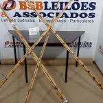 LOTE 124 - 20 VARAS DE BAMBU. (NO ESTADO) ATENÇÃO! FAZER A VISITAÇÃO ANTES DE ARREMATAR, NÃO SABEMOS SE FUNCIONA. LEILÃO NÃO TEM GARANTIA E NEM DEVOLUÇÃO, SUJEITO A POSSÍVEIS AVARIAS VISÍVEIS/OCULTAS E/OU AUSÊNCIA DE COMPONENTES.