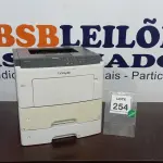 LOTE 254 - 01 IMPRESSORA MODELO MS610DN MARCA LEXMARK. (NO ESTADO) ATENÇÃO! FAZER A VISITAÇÃO ANTES DE ARREMATAR, NÃO SABEMOS SE FUNCIONA. LEILÃO NÃO TEM GARANTIA E NEM DEVOLUÇÃO, SUJEITO A POSSÍVEIS AVARIAS VISÍVEIS/OCULTAS E/OU AUSÊNCIA DE COMPONENTES.
