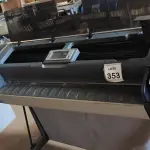 LOTE 354 - 01 IMPRESSORA PLOTTER DESINGJET 5000PS MARCA HP. (NO ESTADO) ATENÇÃO! FAZER A VISITAÇÃO ANTES DE ARREMATAR, NÃO SABEMOS SE FUNCIONA. LEILÃO NÃO TEM GARANTIA E NEM DEVOLUÇÃO, SUJEITO A POSSÍVEIS AVARIAS VISÍVEIS/OCULTAS E/OU AUSÊNCIA DE COMPONENTES.