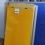 LOTE 452 - 27 PEÇAS DE VIDRO DE FACHADA. (NO ESTADO) ATENÇÃO! FAZER A VISITAÇÃO ANTES DE ARREMATAR, NÃO SABEMOS SE FUNCIONA, LEILÃO NÃO TEM GARANTIA E NEM DEVOLUÇÃO, SUJEITO A POSSÍVEIS AVARIAS VISÍVEIS/OCULTAS E/OU AUSÊNCIA DE COMPONENTES.