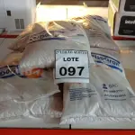 LOTE 097 - 10 PACOTES DE GRANITINA/08 PARA GRAFIADO COM 4KG CADA. (NO ESTADO) ATENÇÃO! FAZER A VISITAÇÃO ANTES DE ARREMATAR, NÃO SABEMOS SE FUNCIONA. LEILÃO NÃO TEM GARANTIA E NEM DEVOLUÇÃO, SUJEITO A POSSÍVEIS AVARIAS VISÍVEIS/OCULTAS E/OU AUSÊNCIA DE COMPONENTES.