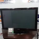 LOTE 110 - 01 TV LCD 42’’ MARCA SAMSUNG. (NO ESTADO) ATENÇÃO! FAZER A VISITAÇÃO ANTES DE ARREMATAR, NÃO SABEMOS SE FUNCIONA. LEILÃO NÃO TEM GARANTIA E NEM DEVOLUÇÃO, SUJEITO A POSSÍVEIS AVARIAS VISÍVEIS/OCULTAS E/OU AUSÊNCIA DE COMPONENTES.