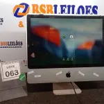 LOTE 063 - 01 IMAC  APPLE. (NO ESTADO) ATENÇÃO! FAZER A VISITAÇÃO ANTES DE ARREMATAR, NÃO SABEMOS SE FUNCIONA, LEILÃO NÃO TEM GARANTIA E NEM DEVOLUÇÃO, SUJEITO A POSSÍVEIS AVARIAS VISÍVEIS/OCULTAS E/OU AUSÊNCIA DE COMPONENTES.